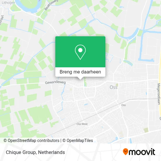 Chique Group kaart