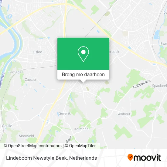 Lindeboom Newstyle Beek kaart