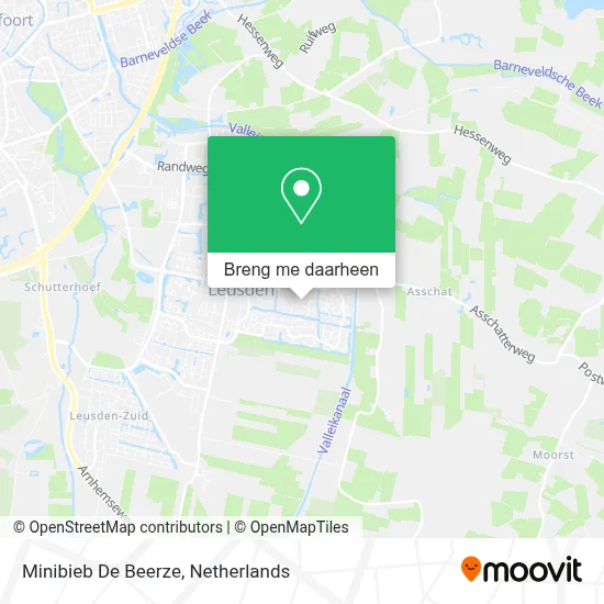 Minibieb De Beerze kaart