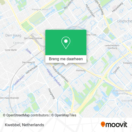 Kwebbel kaart