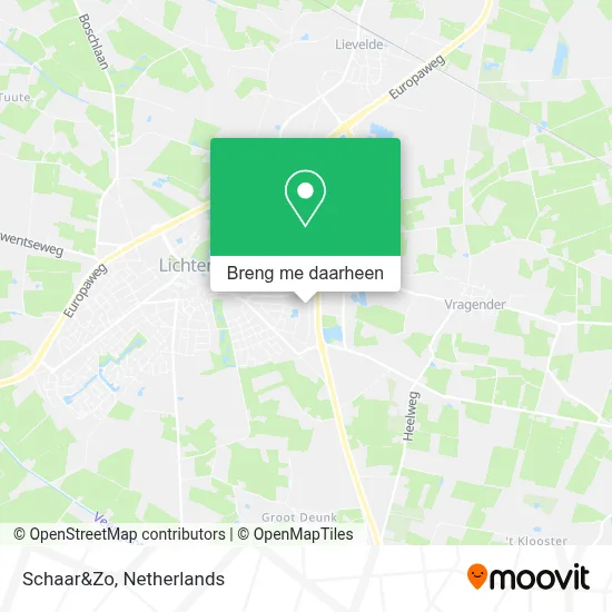 Schaar&Zo kaart