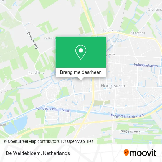 De Weidebloem kaart