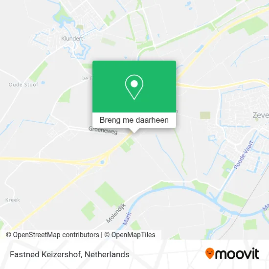 Fastned Keizershof kaart