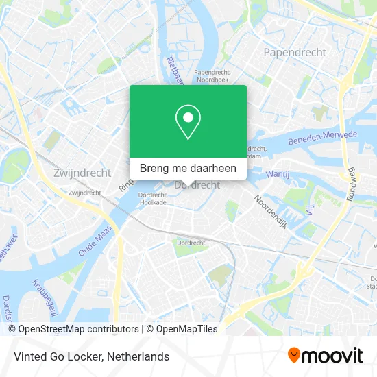 Vinted Go Locker kaart