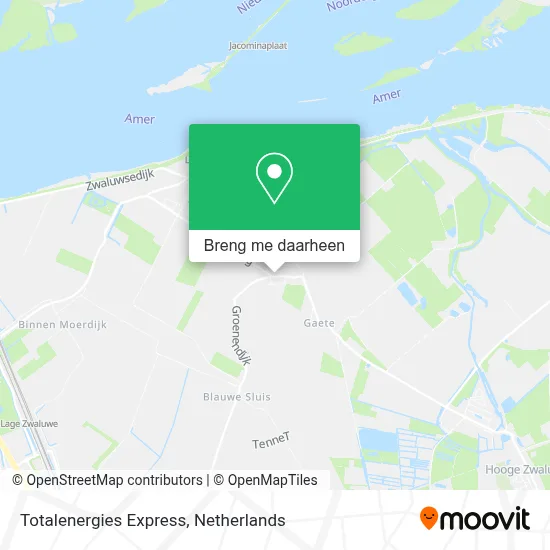 Totalenergies Express kaart