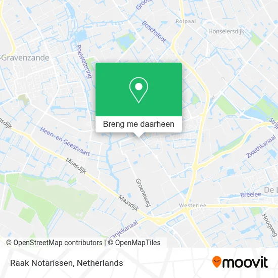 Raak Notarissen kaart