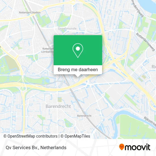 Qv Services Bv. kaart