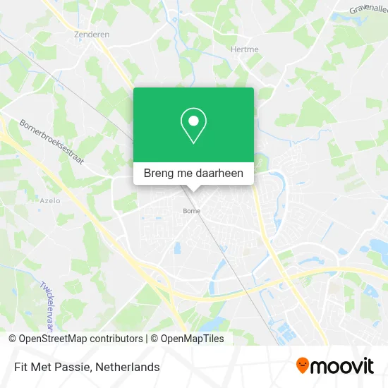 Fit Met Passie kaart
