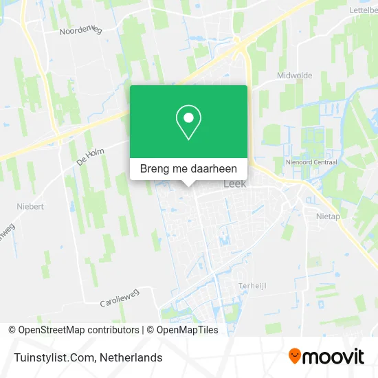 Tuinstylist.Com kaart