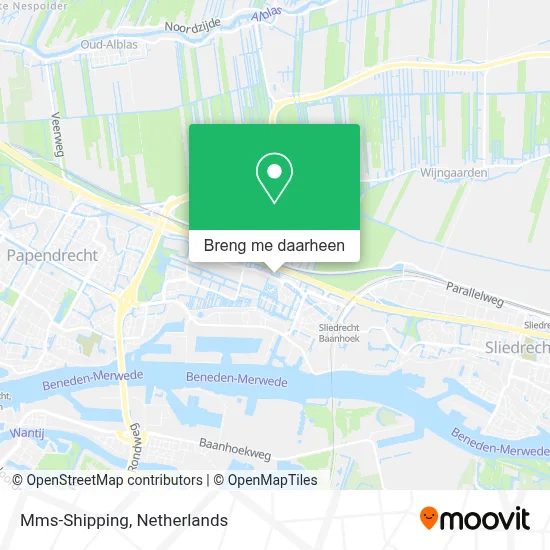 Mms-Shipping kaart