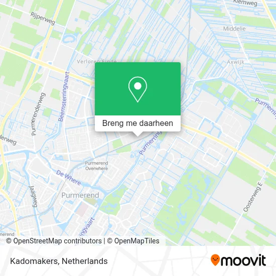 Kadomakers kaart