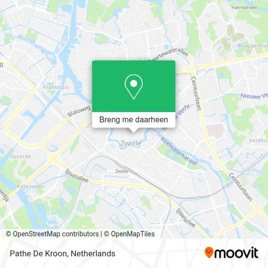Pathe De Kroon kaart