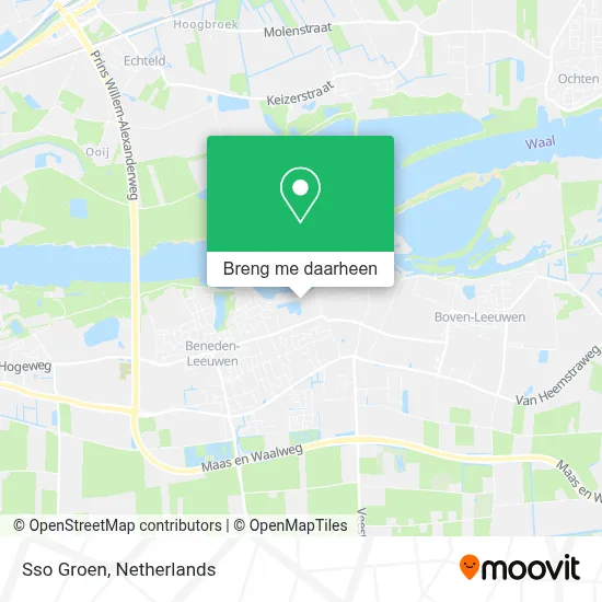 Sso Groen kaart