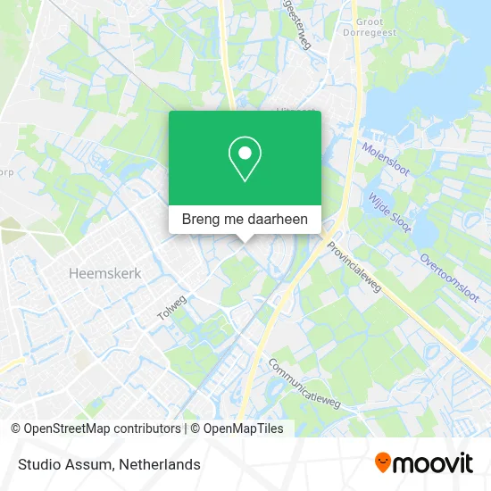 Studio Assum kaart