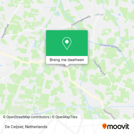 De Ceijser kaart
