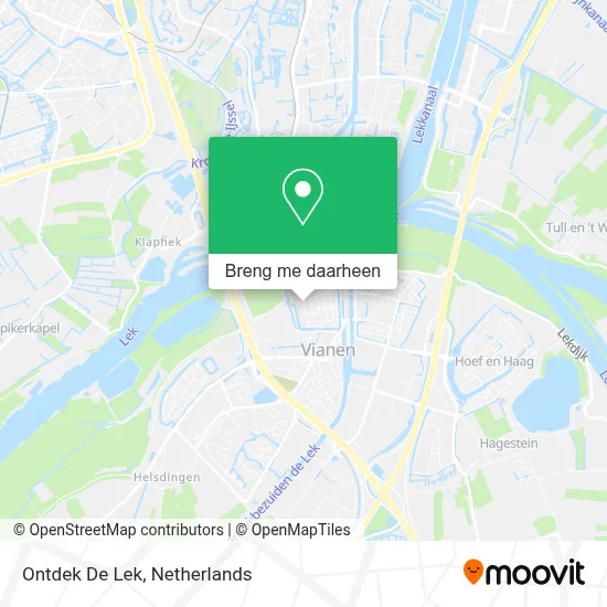 Ontdek De Lek kaart