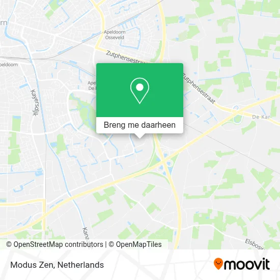 Modus Zen kaart