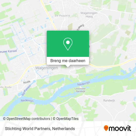 Stichting World Partners kaart