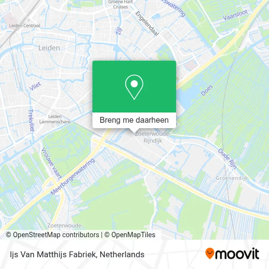 Ijs Van Matthijs Fabriek kaart