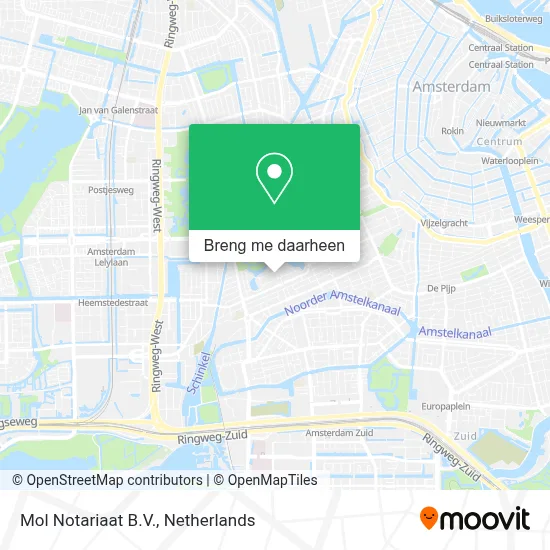 Mol Notariaat B.V. kaart