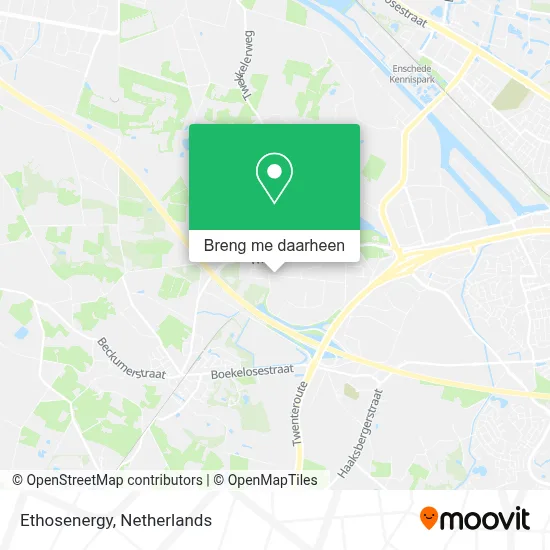 Ethosenergy kaart
