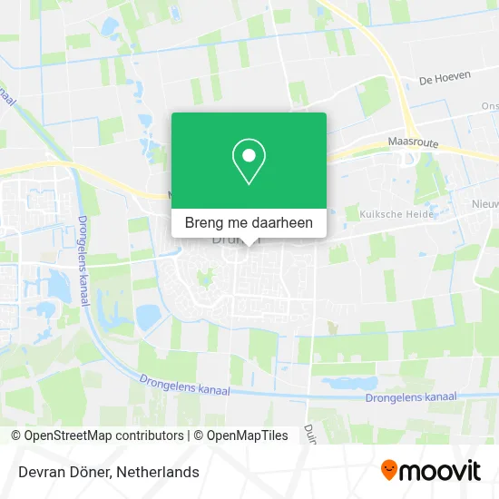 Devran Döner kaart