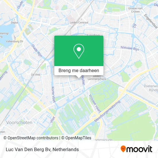 Luc Van Den Berg Bv kaart