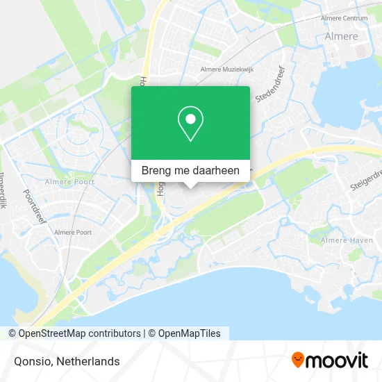 Qonsio kaart