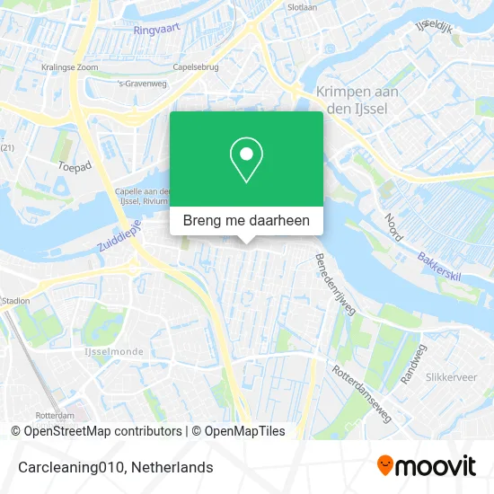 Carcleaning010 kaart