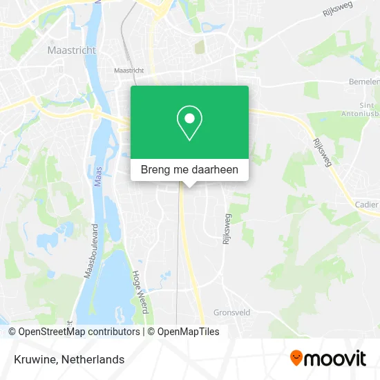 Kruwine kaart