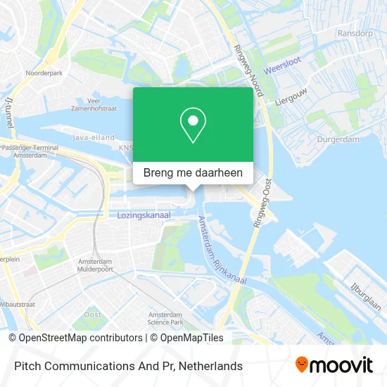 Pitch Communications And Pr kaart