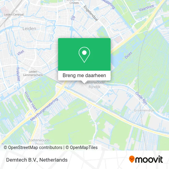 Demtech B.V. kaart