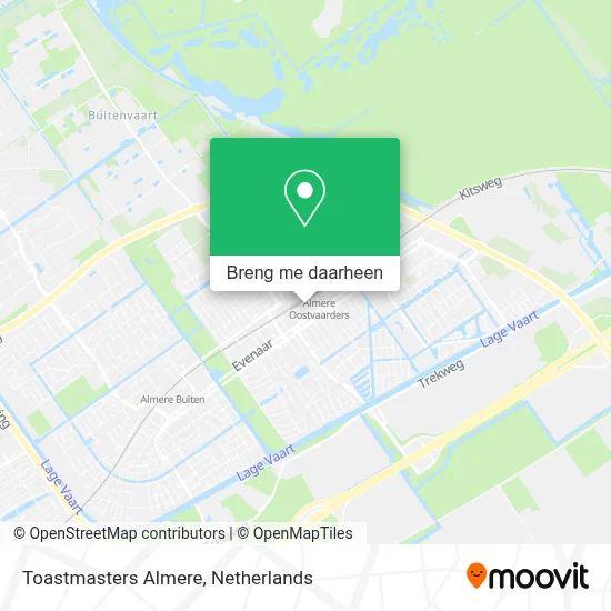 Toastmasters Almere kaart