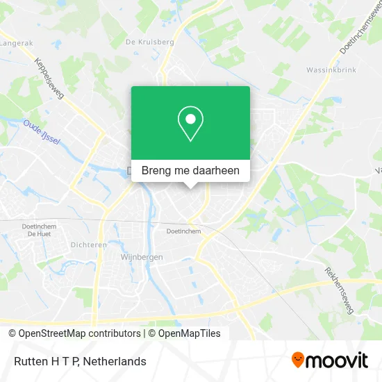 Rutten H T P kaart