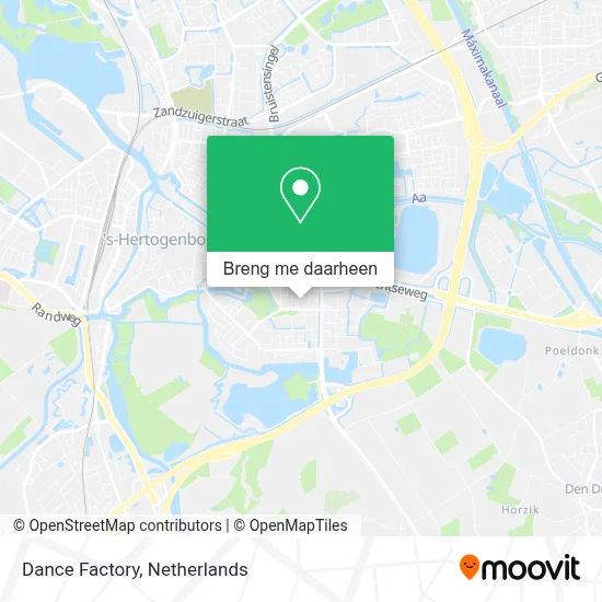 Dance Factory kaart