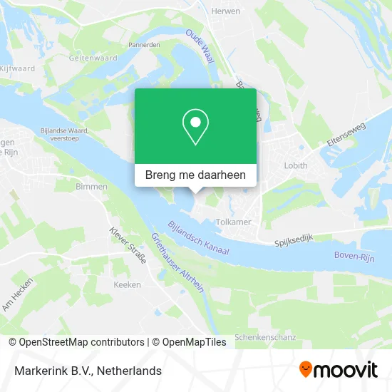 Markerink B.V. kaart