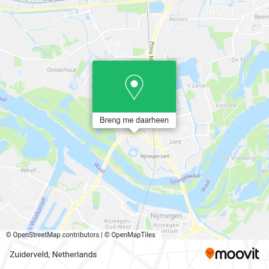 Zuiderveld kaart