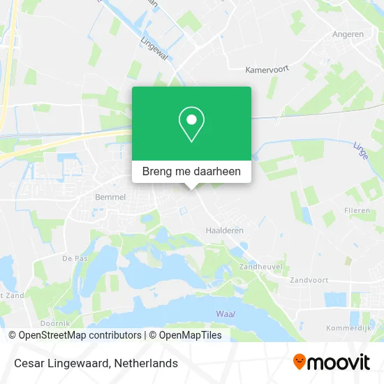 Cesar Lingewaard kaart