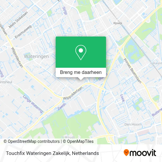 Touchfix Wateringen Zakelijk kaart