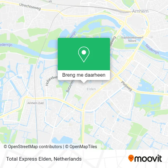 Total Express Elden kaart