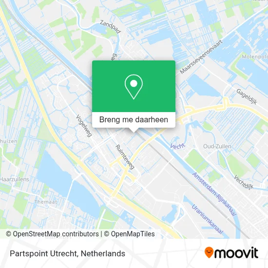 Partspoint Utrecht kaart