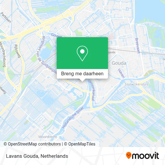 Lavans Gouda kaart