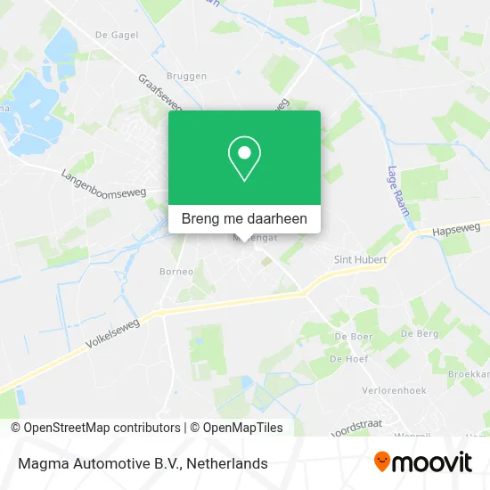 Magma Automotive B.V. kaart