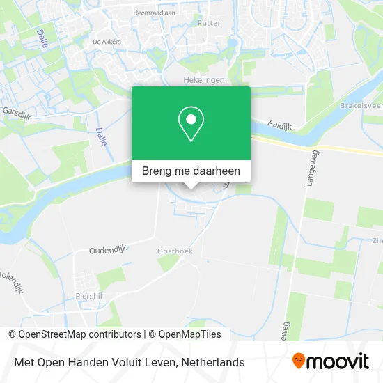 Met Open Handen Voluit Leven kaart