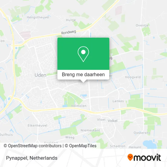 Pynappel kaart