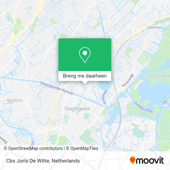 Cbs Joris De Witte kaart