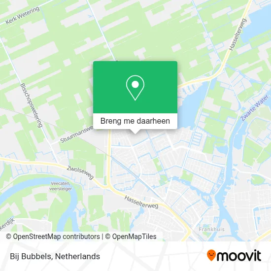 Bij Bubbels kaart