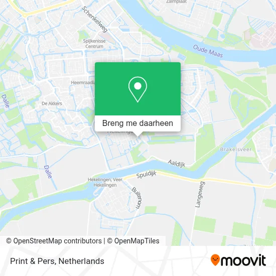 Print & Pers kaart
