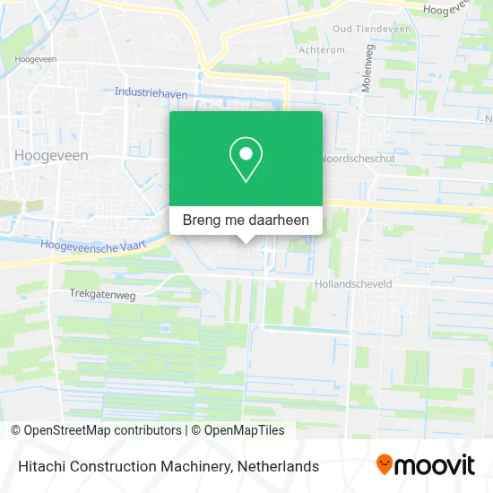 Hitachi Construction Machinery kaart