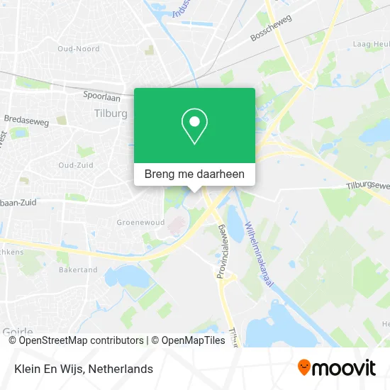 Klein En Wijs kaart